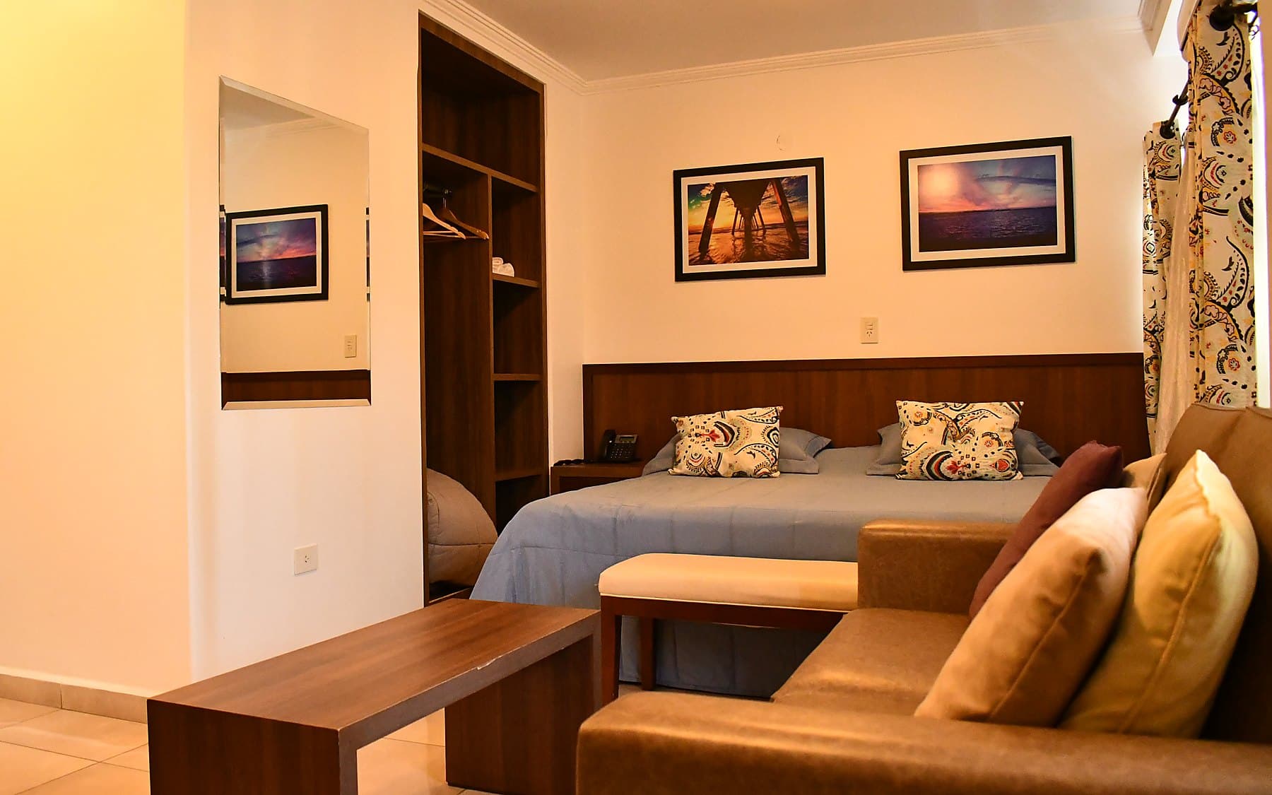 Habitación matrimonial Hotel Ceferino